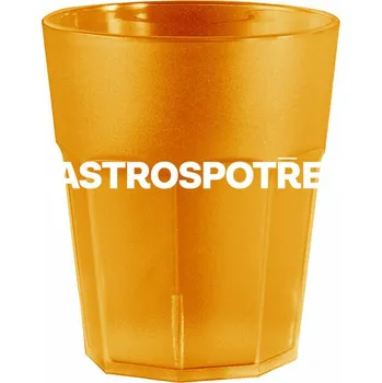 Sklenice Gastronorm Sklenice polykarbonátové 40cl - (ARA) oranžová