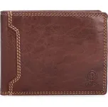 Poyem ANDORA 5205 pánská kožená peněženka hnědá