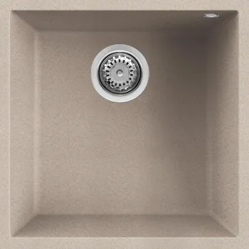 Granitový dřez Elleci QUADRA 102 G51 Granitový dřez QUADRA 102 G51 Spodní montáž