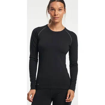 Dámské tričko Tenson Dámské dámské funkční triko s dlouhým rukávem TENSON Himalaya Baselayer Merino Top W černé Černá S (2814954)