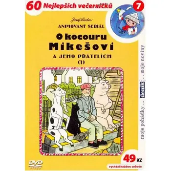 DVD film O kocouru Mikešovi a jeho přátelích 1 - DVD