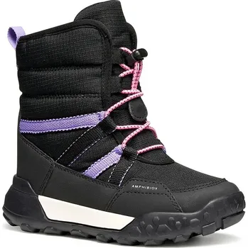 Dívčí sněhule Zimní boty Geox TREKKYUP J46M7F.08V50.36.39 černá 99X, EUR 38