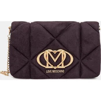 Kabelka Love Moschino fialová barva, JC4043PP0NKE0650 45X, vel. ONE SIZE