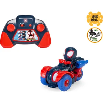 RC model auta DICKIE RC Spidey 1:50 (Miles Techno-Racer)