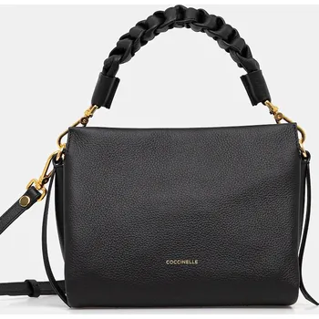 Kabelka Kožená kabelka Coccinelle E1.M50.58.01.01 černá 99C, vel. ONE SIZE