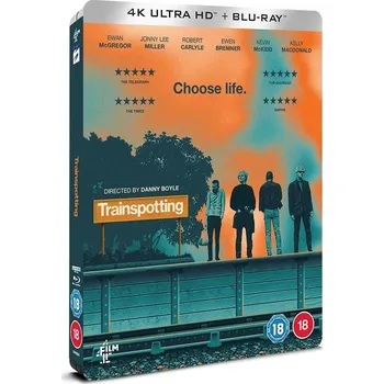 Blu-ray film Trainspotting - 4K Ultra HD + Blu-ray Steelbook (bez CZ)