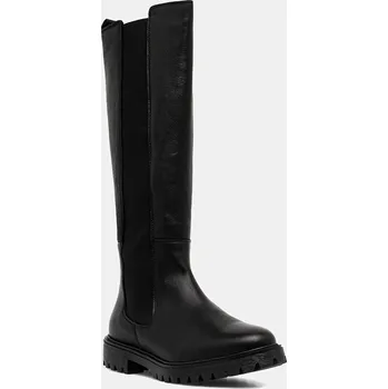 Dámské kozačky Kožené kozačky Bianco BIAGINA 11302209 černá 99X, EUR 39