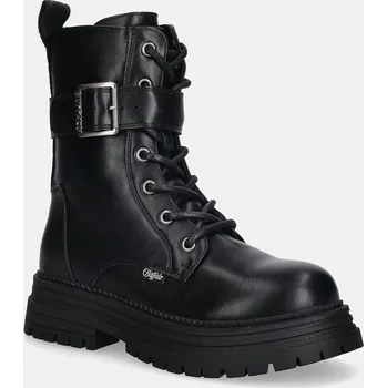 Dámská zimní obuv Farmářky Buffalo Lennox Lace Up Mid 1622610 černá 99X, EUR 41