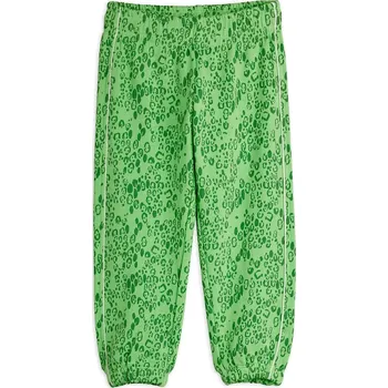 Chlapecké oblečení Dětské bavlněné tepláky Mini Rodini Mini leopard 11000323 zelená 70X, vel. 128-134