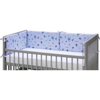 mantinel do postýlky Mantinel do postýlky LETI 180x30cm - modrá