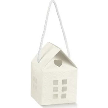 Termobox Scotton S.p.A. KRABICE NA DEZERTY - DOMEČEK BÍLÝ 10x10x9cm