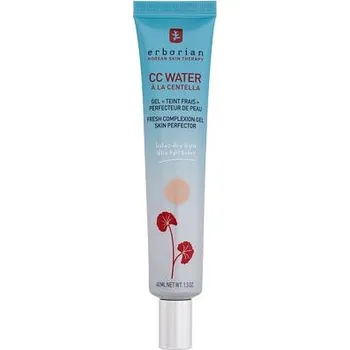 Erborian CC Water Fresh Complexion Gel Skin Perfector pečující cc krém pro svěží vzhled 40 ml odstín Clair