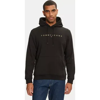 Pánská mikina Tommy Jeans pánská černá mikina - XXL