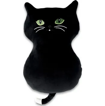 Polštář SVITAP sleep well Polštářek mikrospandex Kočka černá 32 cm