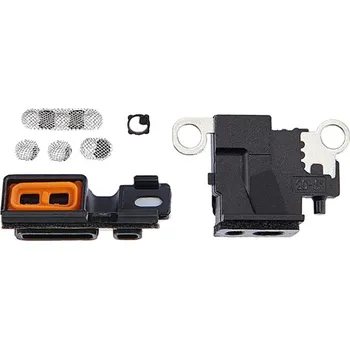 Náhradní díl pro mobilní telefon Mřížka na reproduktor / mikrofon iPhone 13 Mini - bílá - sada 5 ks IPH1337