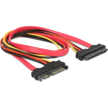 Kabel do PC Delock Kabel SATA 22pin > 22pin samec/samice prodloužení 50cm (84361) 84361