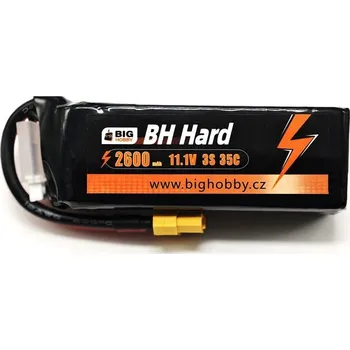 Li-pol baterie 2600 mAh 3S 35C (70C) BH Hard