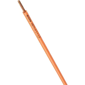 elektrický kabel H07V-K 16 ORANŽOVÁ (CYA)