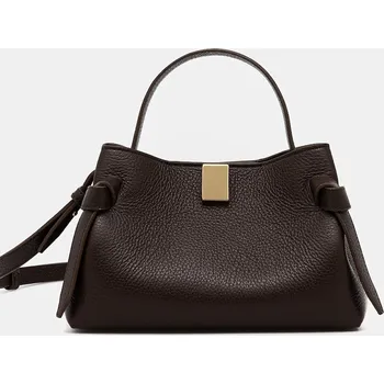 Kabelka Semišová kabelka Yuzefi GYOZA YUZCO.HB.MGZ.L038 hnědá 89X, vel. ONE SIZE