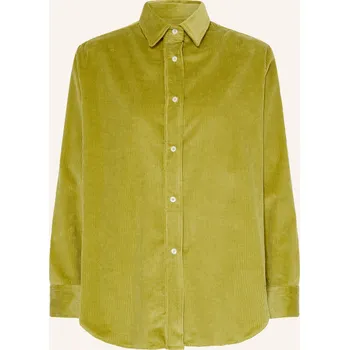 Dámská halenka Rossana Diva Dámská Košilová Halenka Z Manšestru, zelená, 42