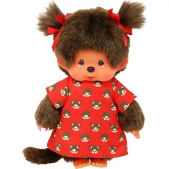 plyšák Sekiguchi 221295 Monchhichi mončičák holčička v šatech