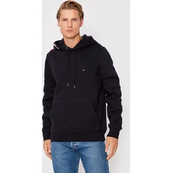 Pánská mikina Tommy Hilfiger pánská tmavě modrá mikina - L