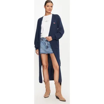 Dámský svetr Tommy Jeans dámský tmavě modrý svetr - M