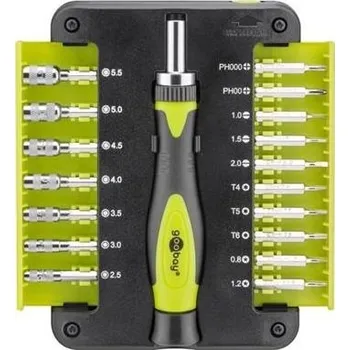 Šroubovák PremiumCord Set 17ks nástavců a precizního šroubováku v krabičce zn-50