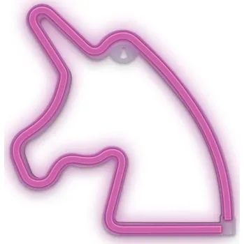 CPA Dekorativní LED neon Jednorožec růžový RTV100212