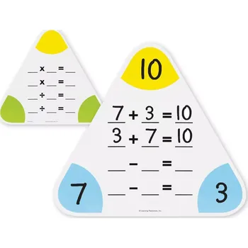Výuková hračka Learning Resources Matematické smazatelné tabulky