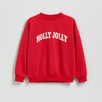 Chlapecká mikina Reserved - Mikina s potiskem - červená - 969FJ-33X - 969FJ-33X-170