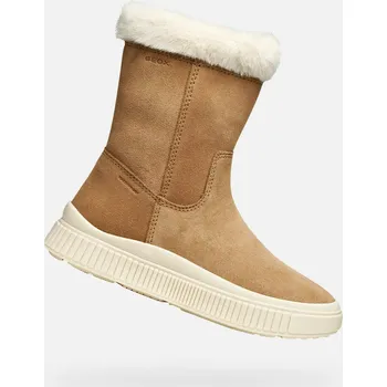 Dívčí sněhule Geox Dívčí Hnědá dívčí zimní obuv Geox Laquinny WPF Hnědá 39 (2954892)