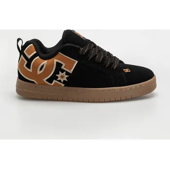 Pánské tenisky DC Court Graffik (black/brown/gum) 38, hnědá