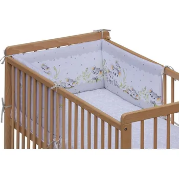 mantinel do postýlky Mantinel do postýlky KOALA 180x30cm - šedá