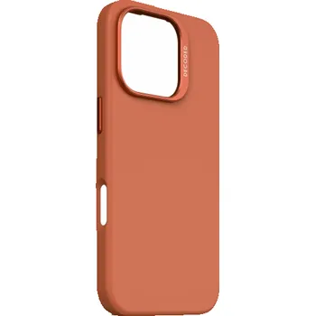 Pouzdro na mobilní telefon Decoded Silikonový kryt AntiMicrobial Silicone Backcover - silikonový ochranný kryt pro iPhone 16 Pro kompatibilní s MagSafe (pískovec)