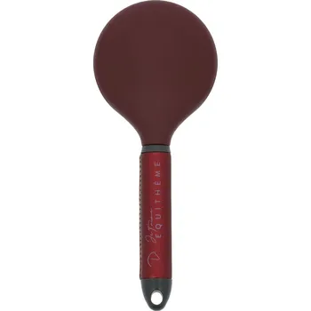 Čištění pro koně Kartáč na hřívu a ocas EQUITHEME Je t'aime, bordó