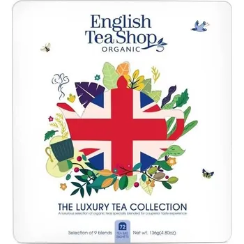 Čaj English Tea Shop Union Jack BIO 72 sáčků