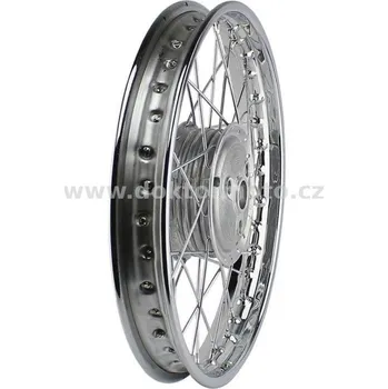 Motodíl Kolo 16" x 1,6 komplet výplet (JAWA Pionýr 05-23) chrom