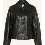 Yerse Dámská Kožená Bunda Rose, černá, 38