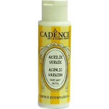 Speciální výtvarná barva Cadence dokončovací akrylový lak 70 ml - satén