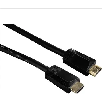 Video kabel Hama HDMI kabel vidlice-vidlice, pozlacený, 3*, 5m 122106