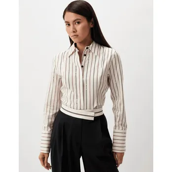 Dámská košile Tommy Hilfiger dámská pruhovaná košile - 34