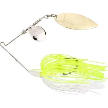 Umělá nástraha Keitech Třpytka Tee-Bone Spinnerbait TW 1/2 oz 14g Barva: White / Chart - UV