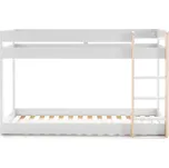 Bílá patrová dětská postel 90x190 cm Angel – Marckeric ID_1552106