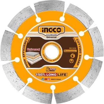 Řezný kotouč Ingco DMD011251 Kotouč řezný, diamantový, suché řezání 125 x 1 mm DMD011251
