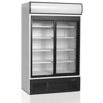 FSC 1200 S-P digital chladící skříň prosklená posuvné dveře