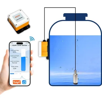 ME202W WiFi Ponorný Snímač Hladiny Vody 5m