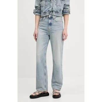 Dámské džíny Džíny Tommy Jeans dámské, high waist, DW0DW20593 modrá 50J, vel. 29/30