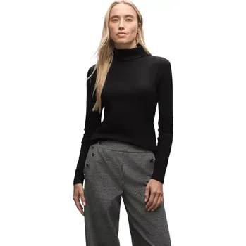 Dámský elegantní rolák s žebrovanou strukturou Street One 324249 černá velikost 38