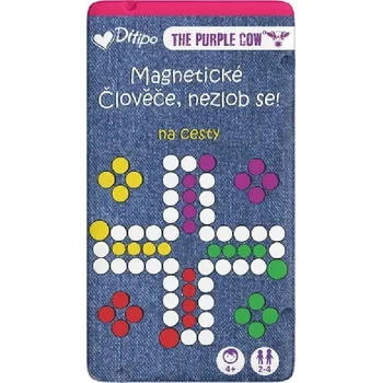 Desková hra DITIPO Magnetické Člověče, nezlob se! na cesty